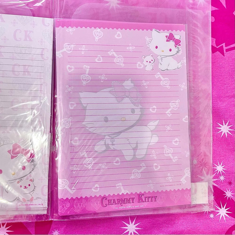Hello Kitty Charmmy Letter Set + File Folder - Picture 3 of 4